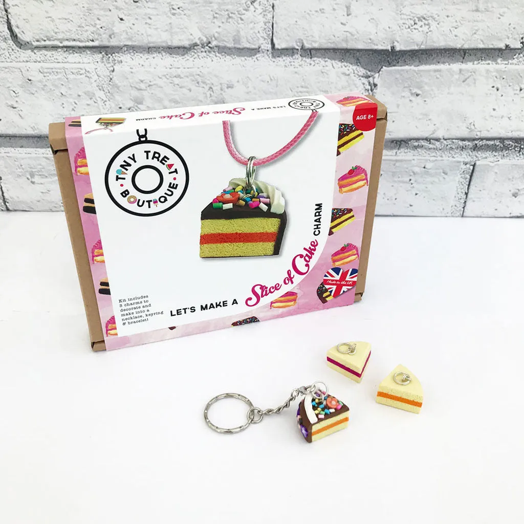 Slice of Cake-Themed Jewellery Craft Kit