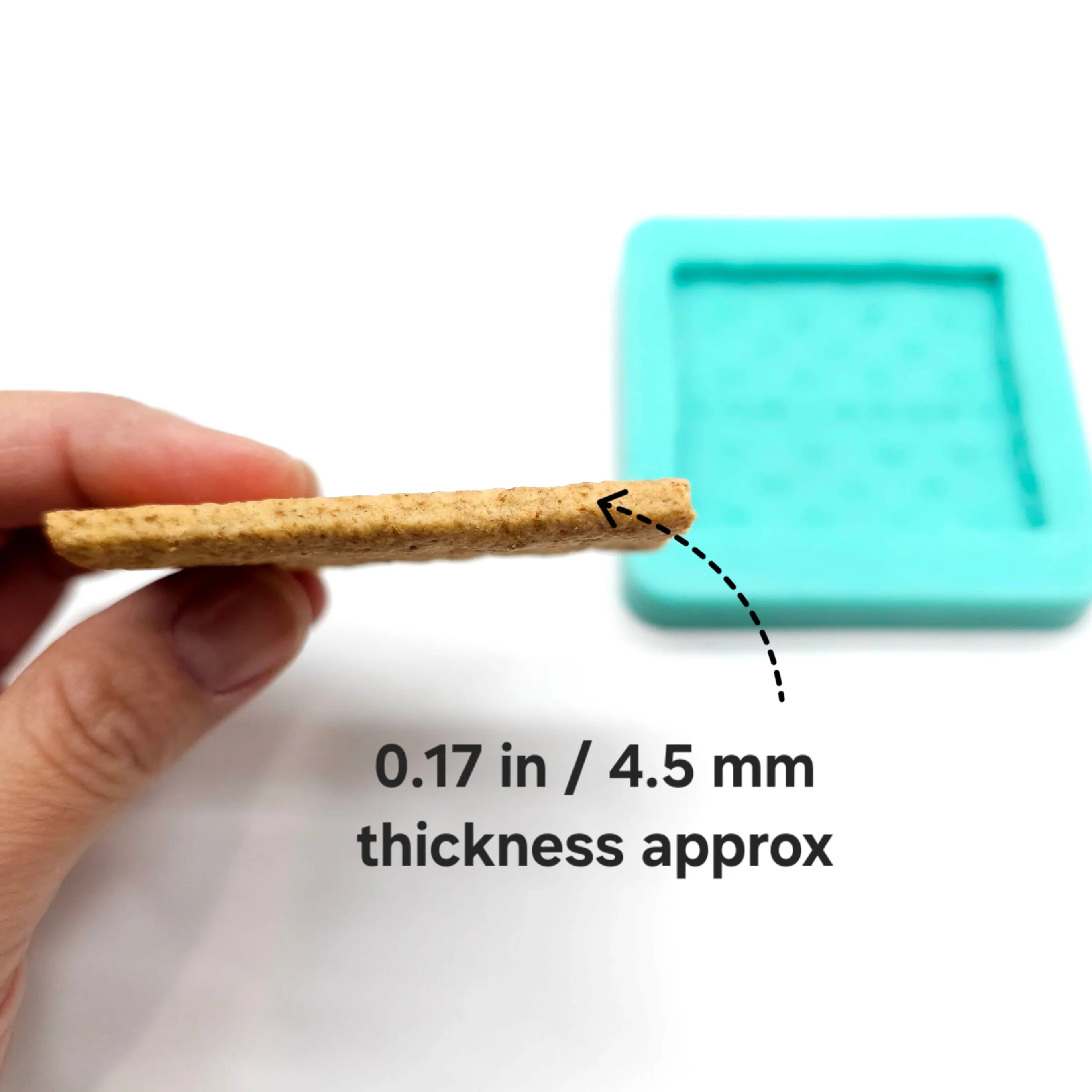 S'mores Graham cracker mold chocolate and/or Marshmallow Silicone mold Bundle option Mold for Wax,  Mold for Resin