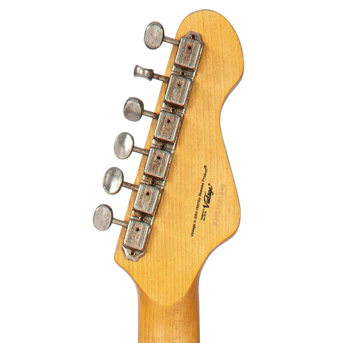 SOLD – Vintage ProShop Custom-Build V65 Electric Guitar ~ Distressed Racing Green