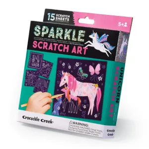 Sparkle Scratch Art - Unicorn