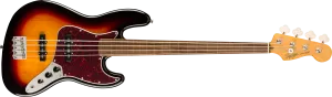 Squier Classic Vibe '60S Jazz Bass® Fretless, Laurel Fingerboard, 3-Color Sunburst