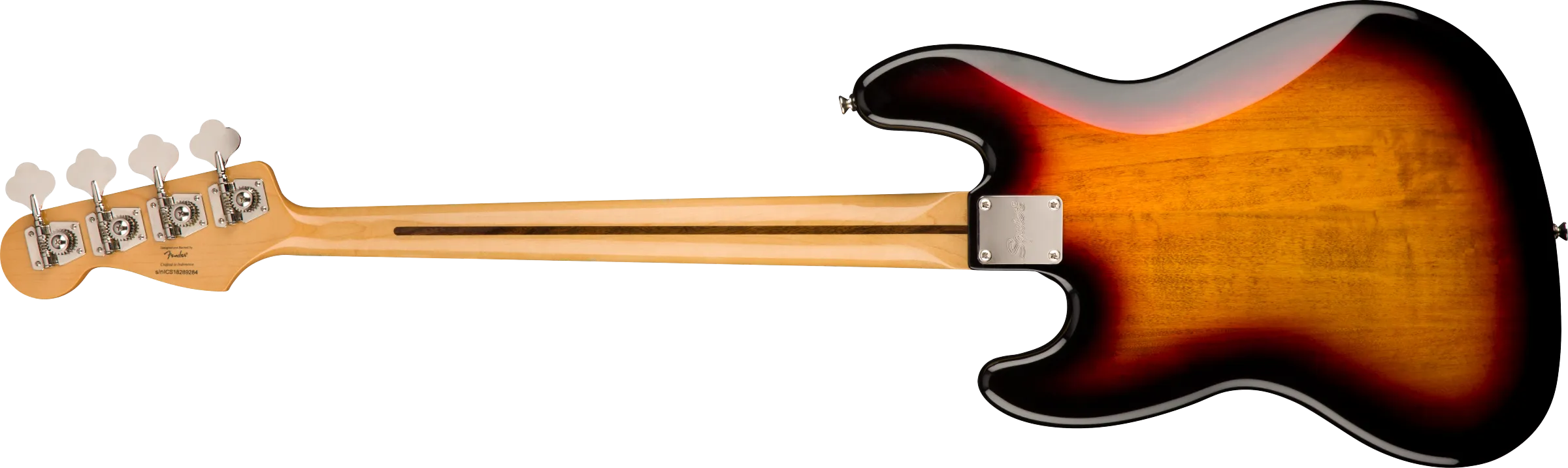 Squier Classic Vibe '60S Jazz Bass® Fretless, Laurel Fingerboard, 3-Color Sunburst