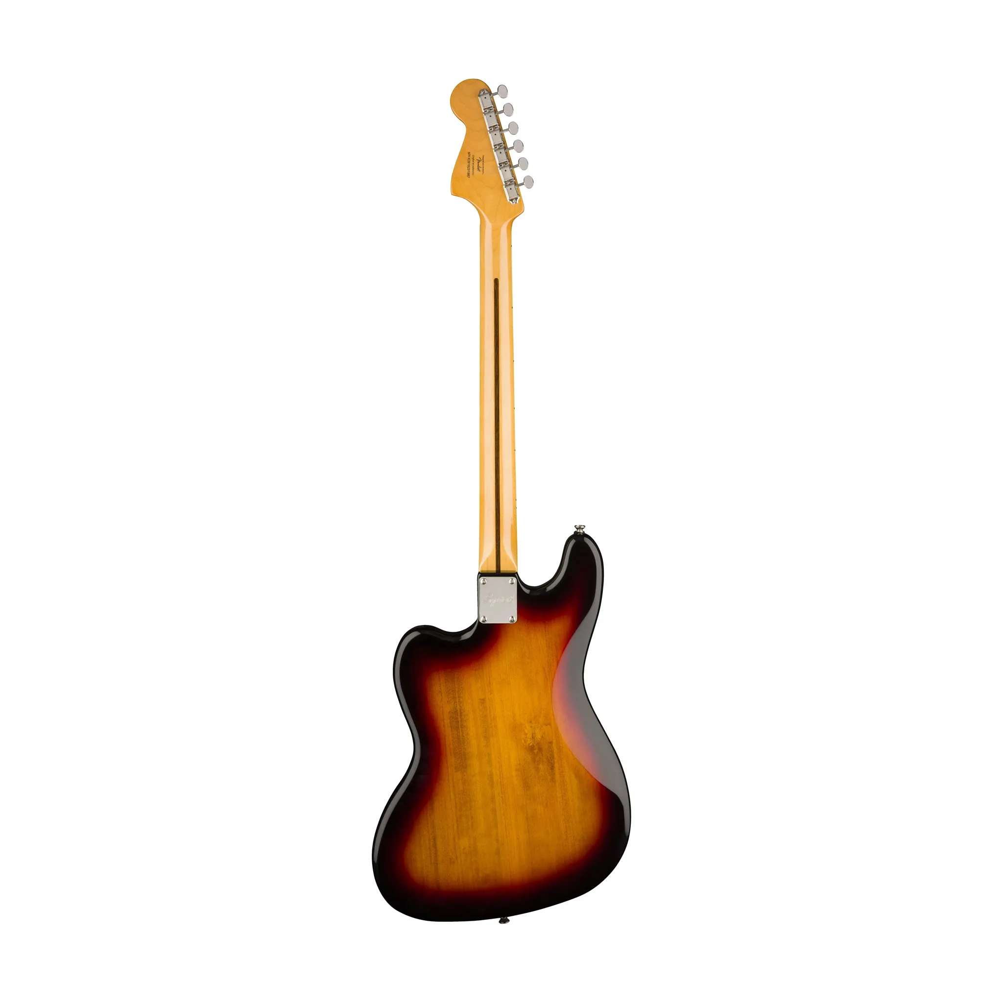 Squier Classic Vibe Bass VI Electric Guitar, Laurel FB, 3-Tone Sunburst