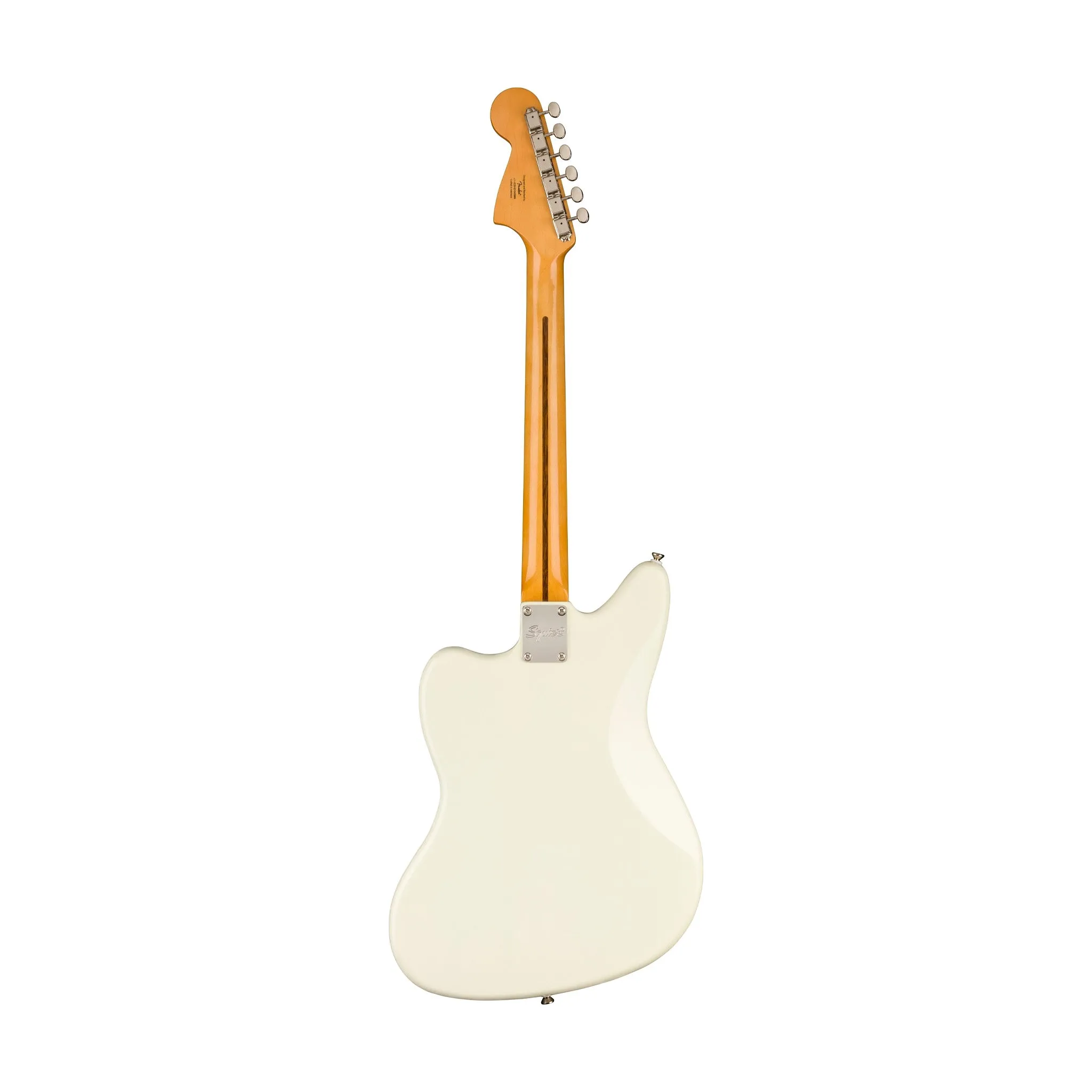 Squier FSR Classic Vibe 60s Jaguar Electric Guitar, Olympic White