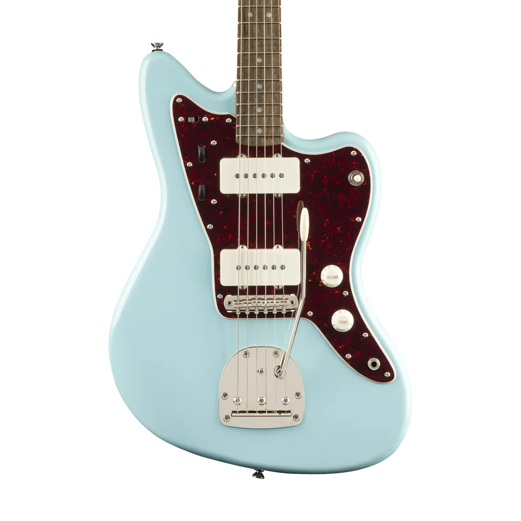 Squier FSR Classic Vibe 60s Jazzmaster Electric Guitar, Laurel FB, Daphne Blue