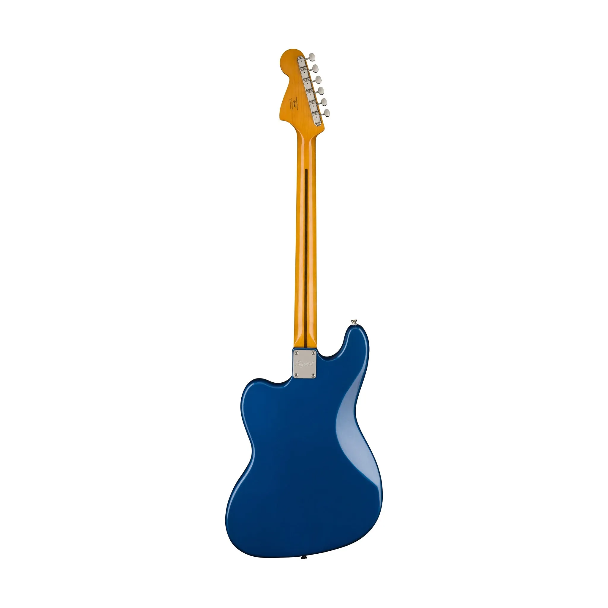 Squier FSR Classic Vibe Bass VI Electric Guitar, Laurel FB, Lake Placid Blue