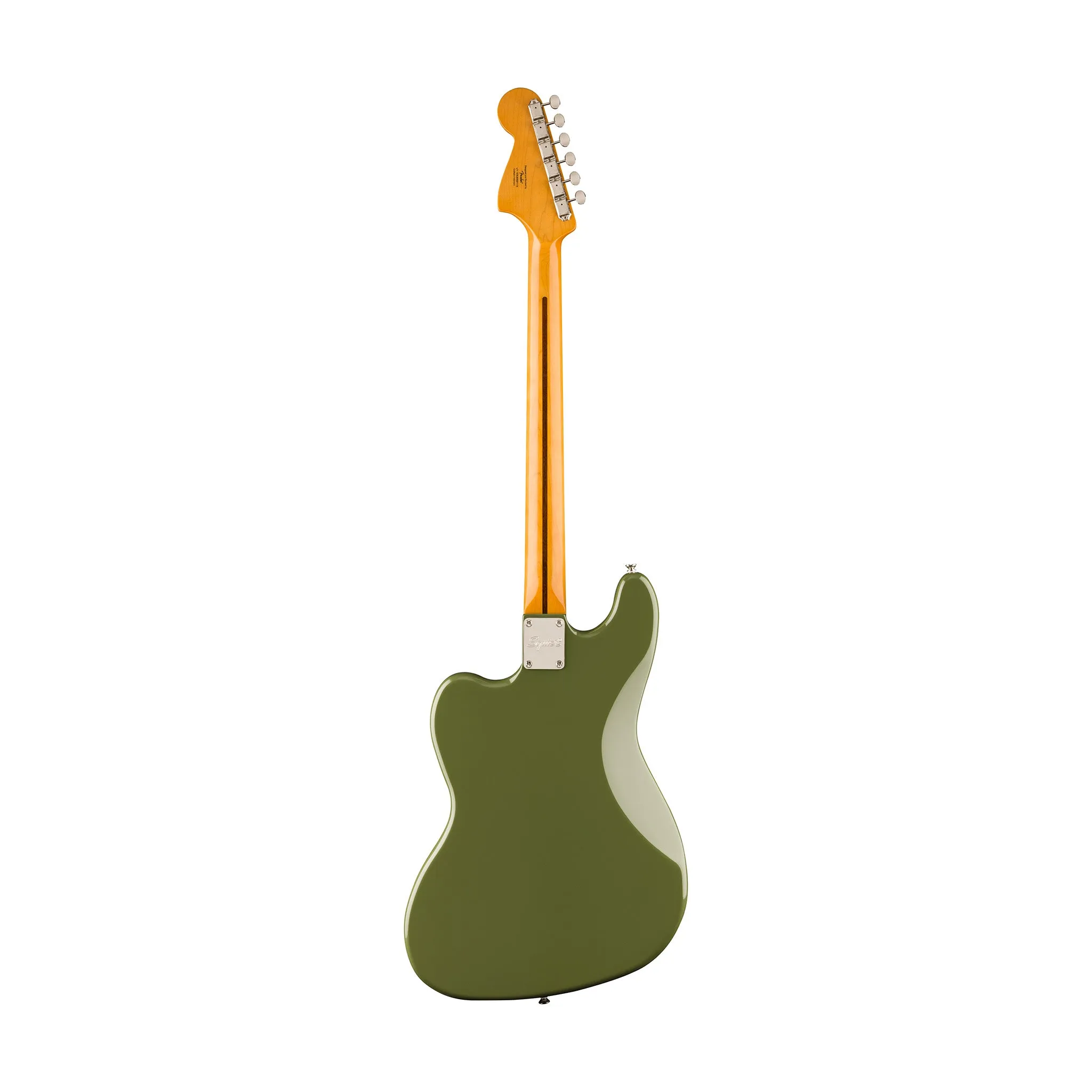 Squier FSR Classic Vibe Bass VI Guitar, Laurel FB, Olive