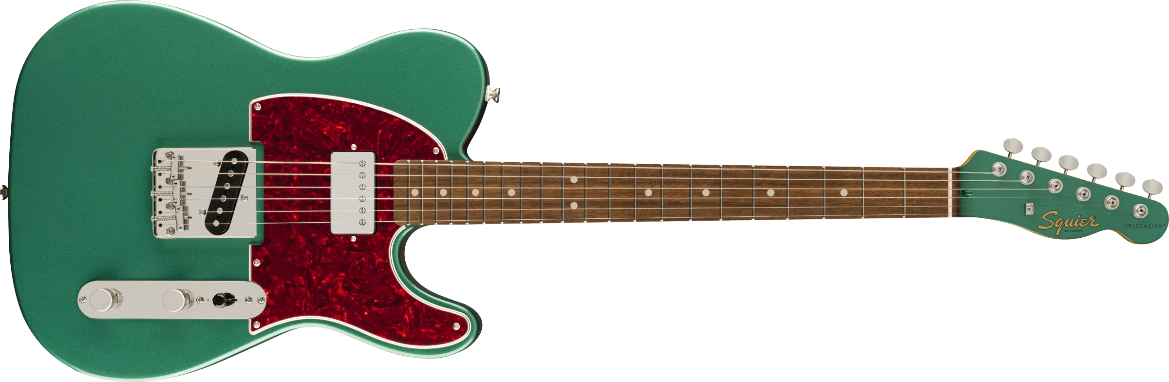 Squier Limited Edition Classic Vibe™ '60s Telecaster® SH, Laurel Fingerboard, Tortoiseshell Pickguard, Matching Headstock, Sherwood Green