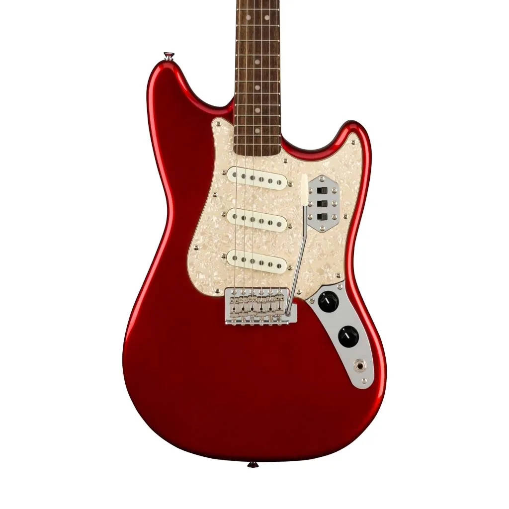 Squier Paranormal Series Cyclone Electric Guitar, Candy Apple Red
