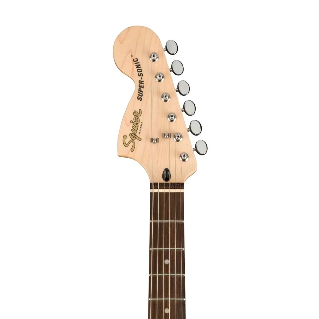 Squier Paranormal Series Super Sonic Electric Guitar, Blue Sparkle
