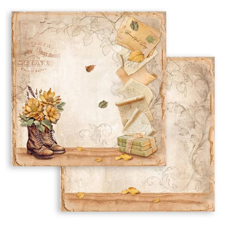 Stamperia - 8x8 Paper Pack - Golden Harmony