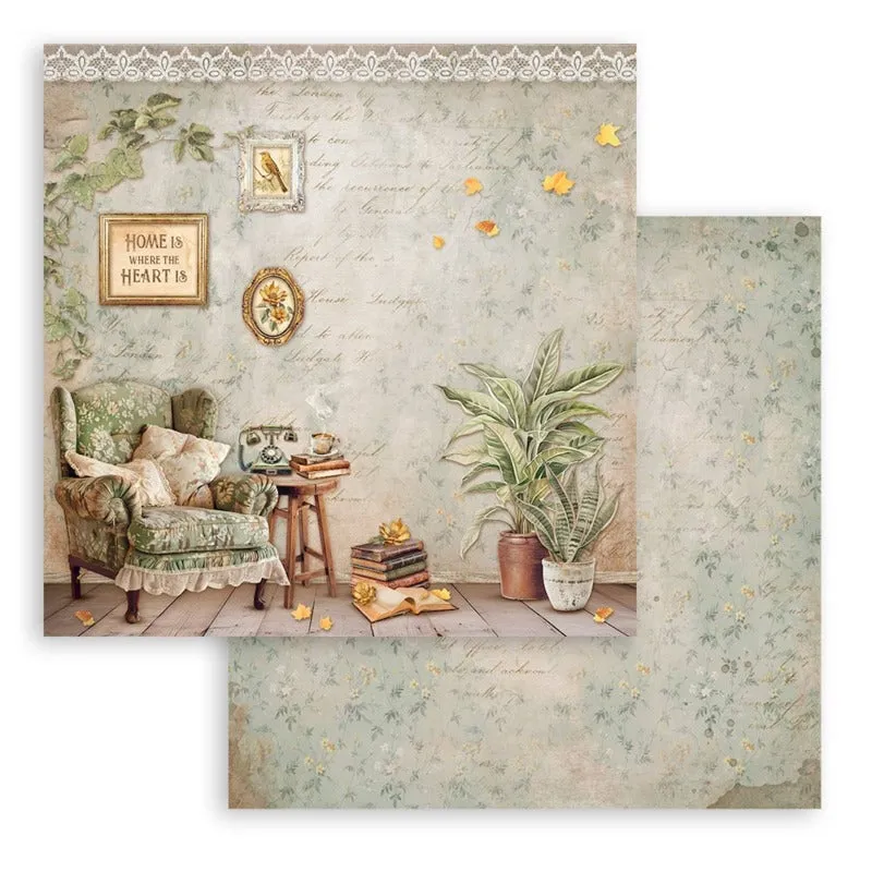 Stamperia - 8x8 Paper Pack - Golden Harmony