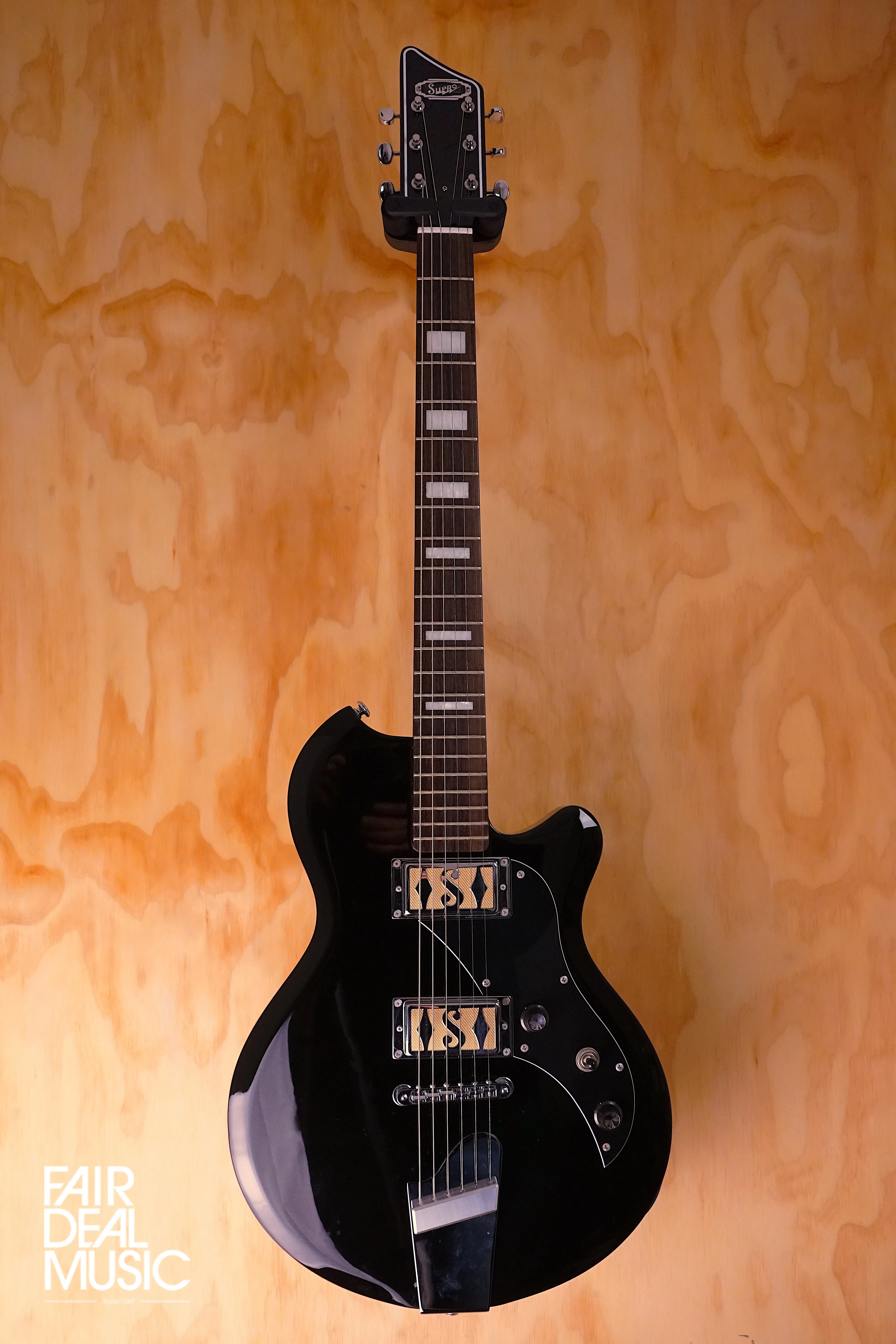 Supro 2020JB Westbury Dual Pickup Island Series in Jet Black, USED