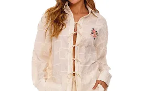Swan Shirt-Caroline Pants