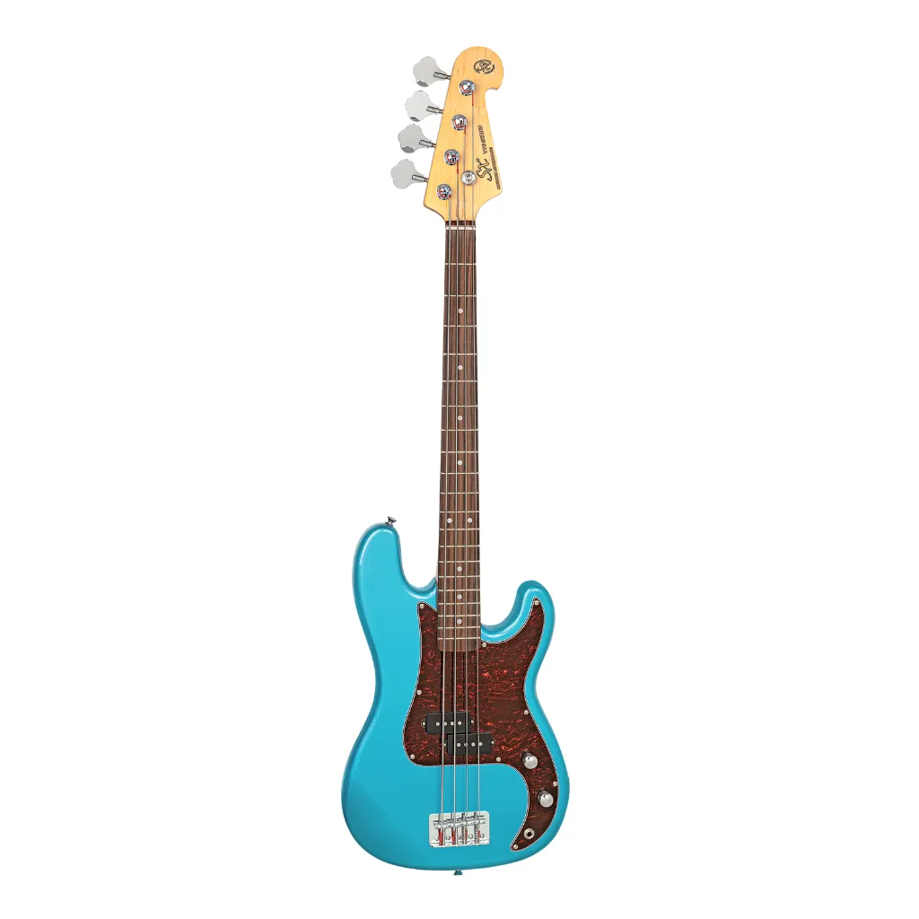 SX ¾ Size Vintage Style Bass Guitar w/Bag