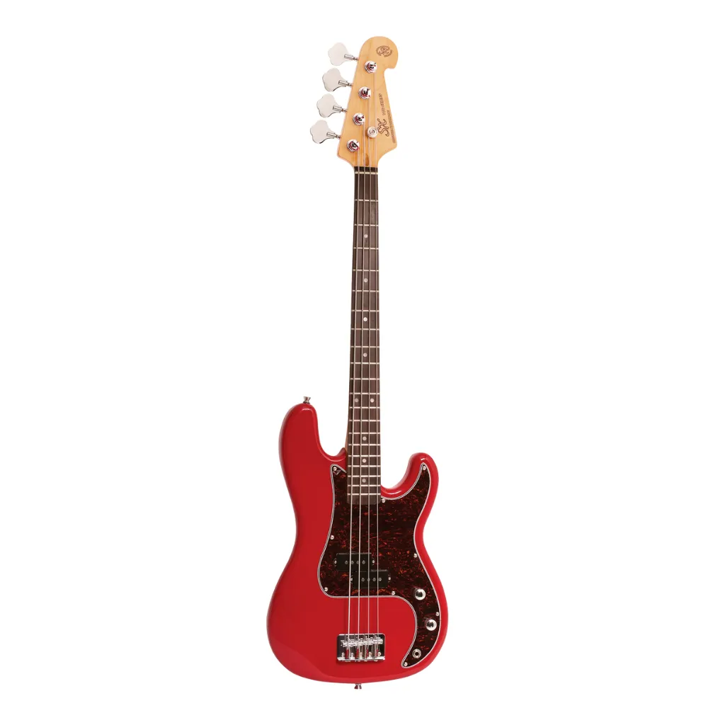 SX ¾ Size Vintage Style Bass Guitar w/Bag
