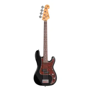 SX ¾ Size Vintage Style Bass Guitar w/Bag