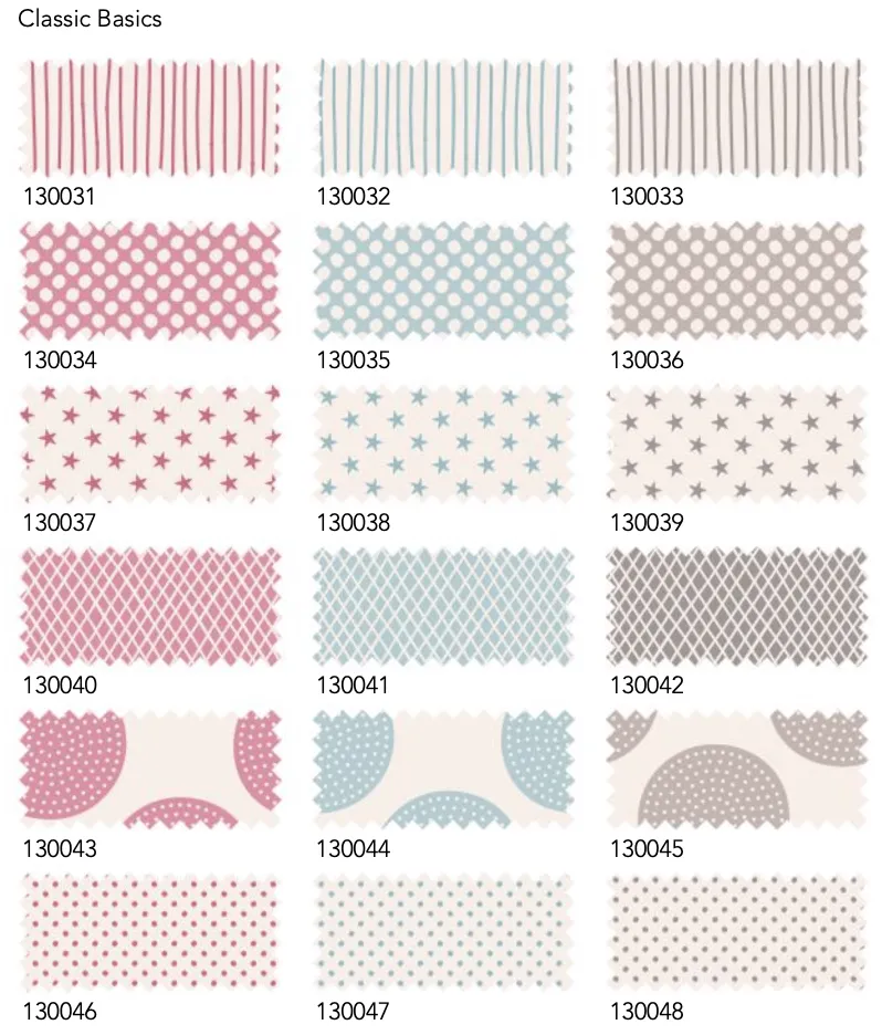 Tilda Classic Basics Tiny Star Pink Fabric 130037