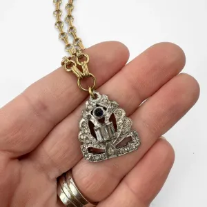 TL JLP Vintage Rhinestone Necklace