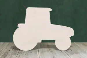 Tractor wooden craft blank - plywood