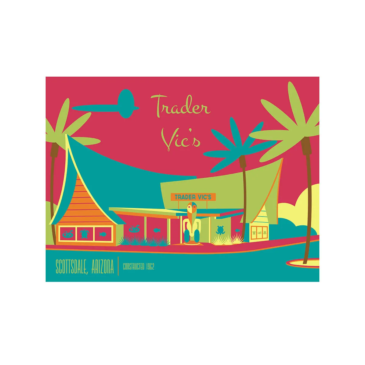 Trader Vic's Scottsdale Print