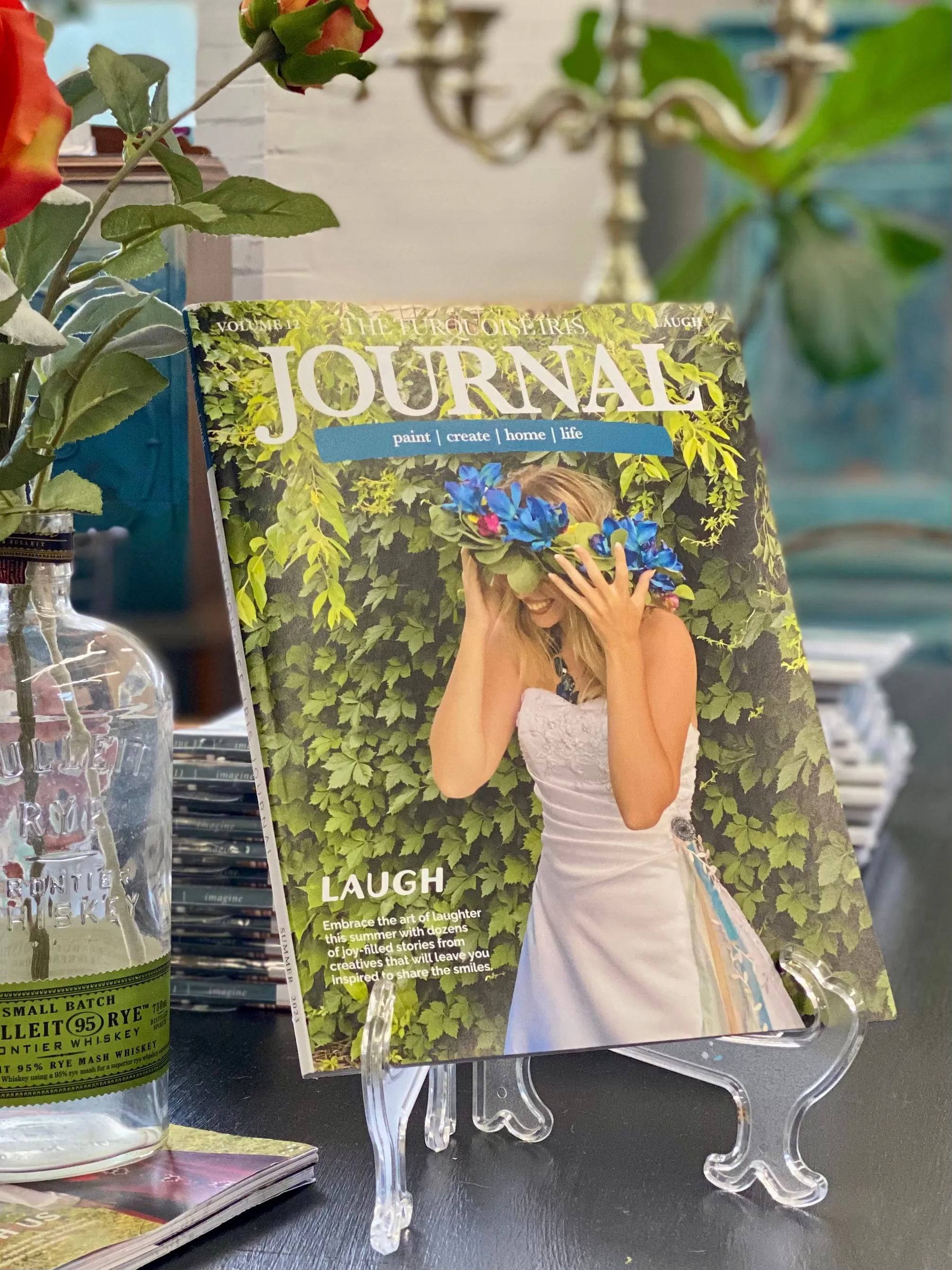 Turquoise Iris Journal
