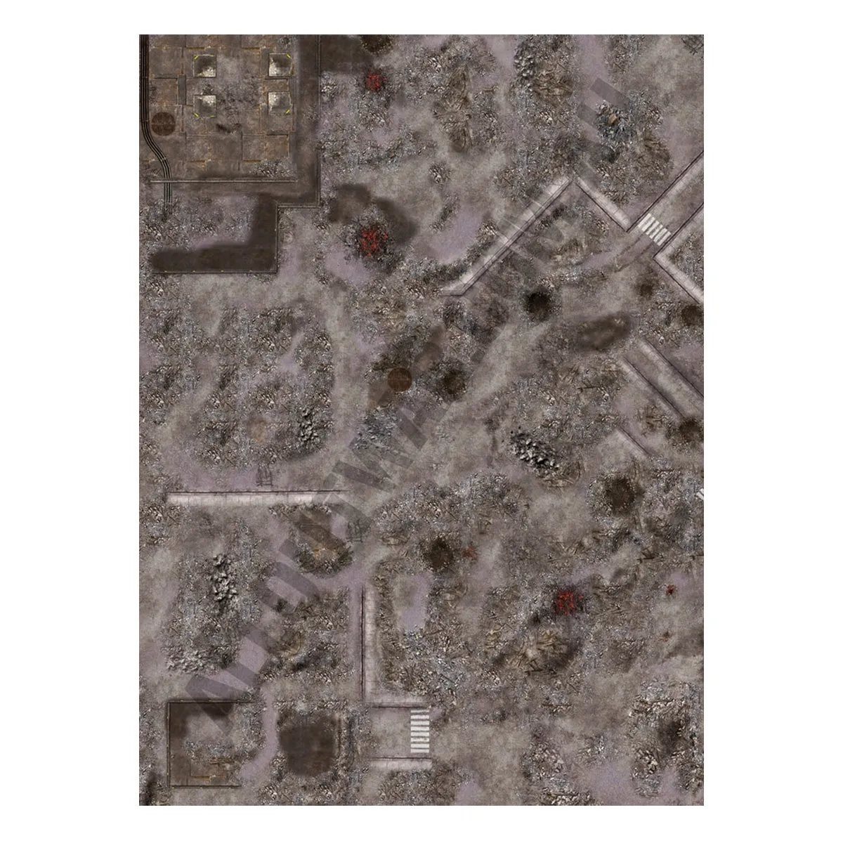 Urban City Battle Mat 60"x44"