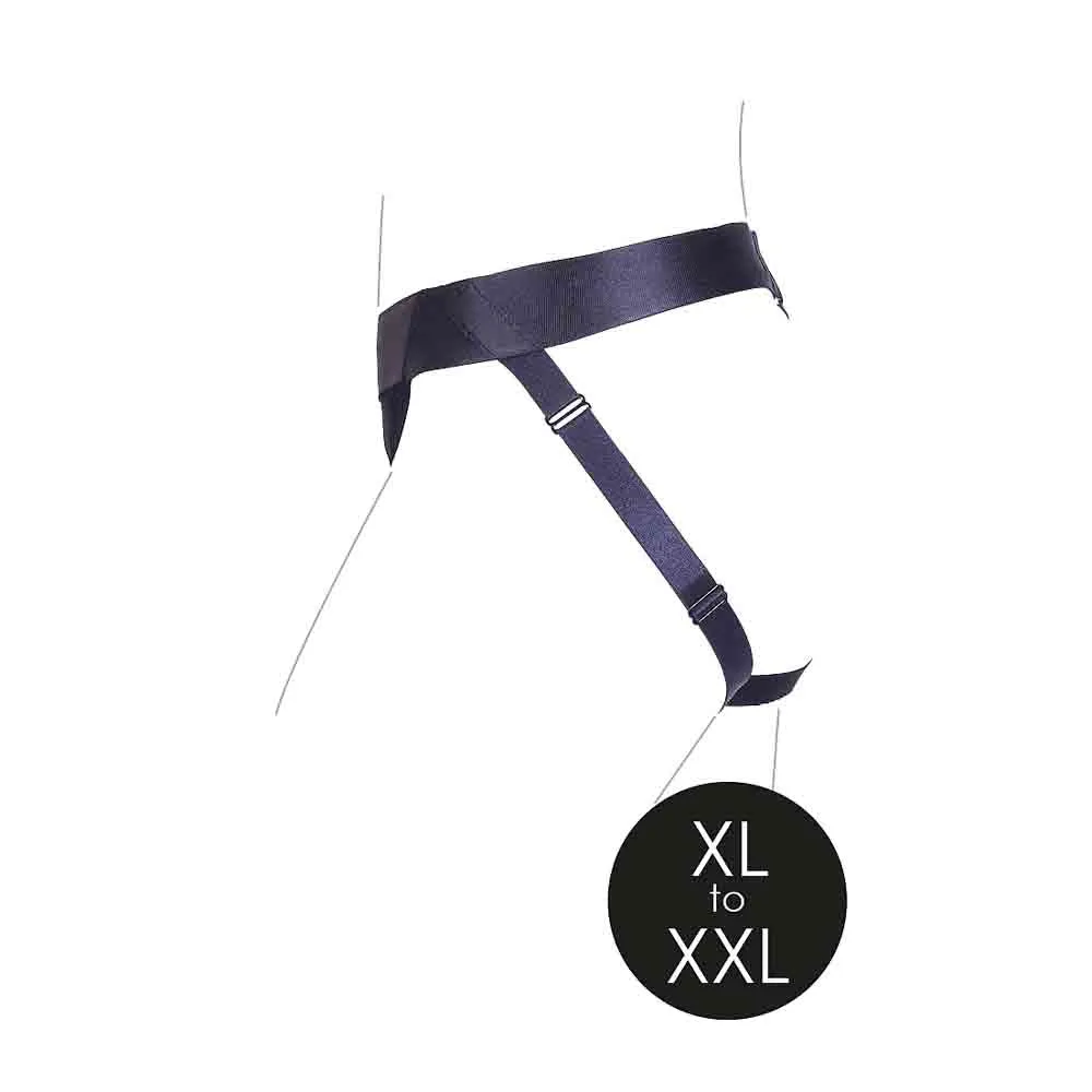 Vibrating Strap-on Open-Back Panty XL/2X
