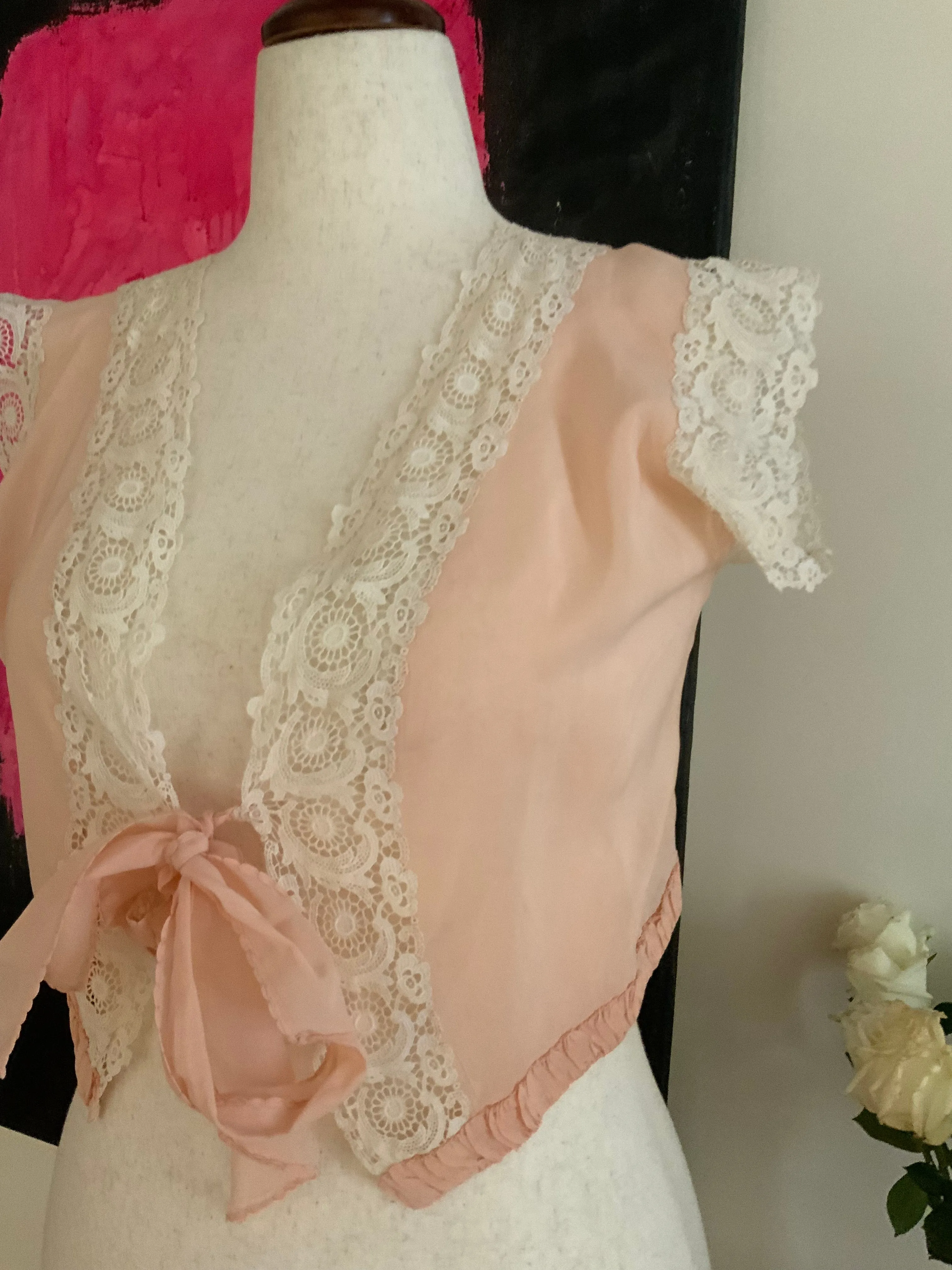 Vintage Bed Jacket - 30s - 30D