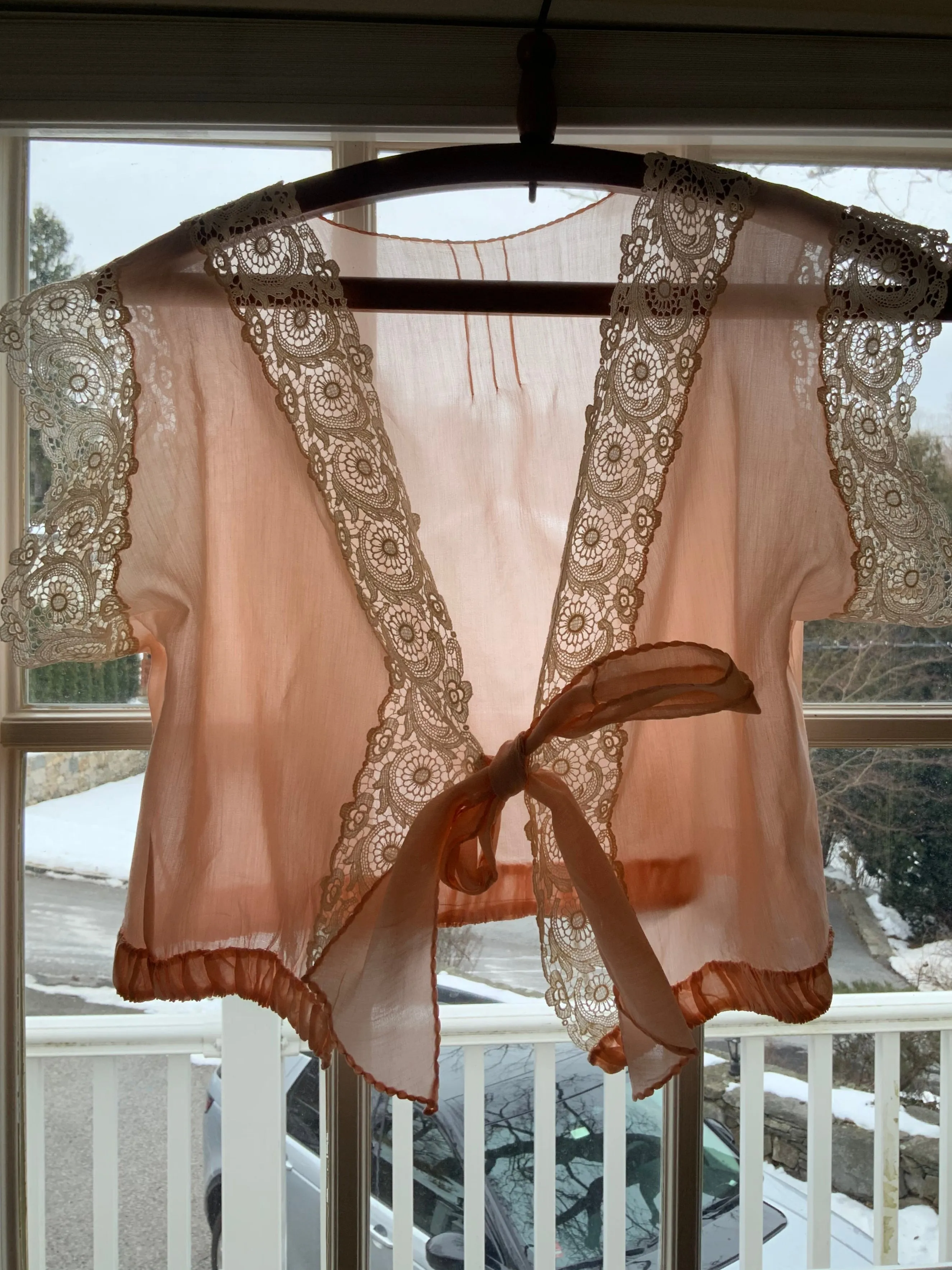 Vintage Bed Jacket - 30s - 30D