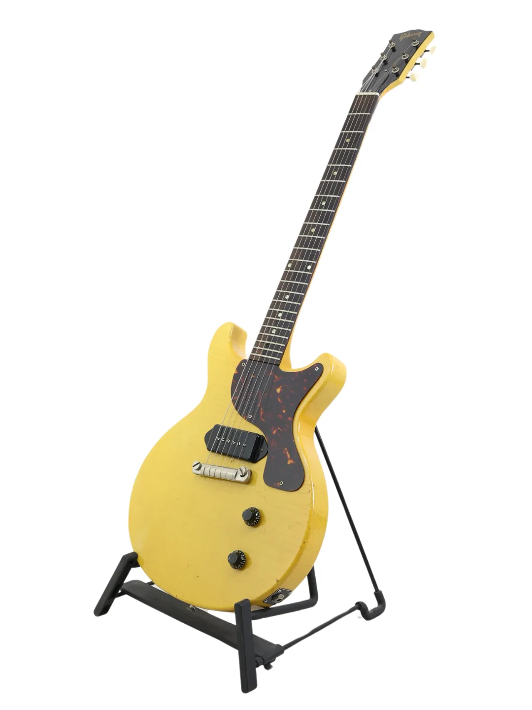 Vintage Gibson Les Paul Jr TV Yellow Refin - USA 1958