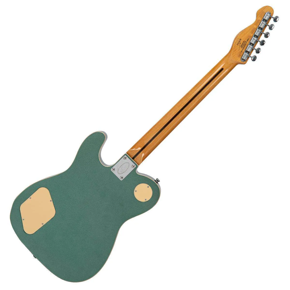 Vintage REVO Series 'Midline' Electric Guitar ~ Metallic Green
