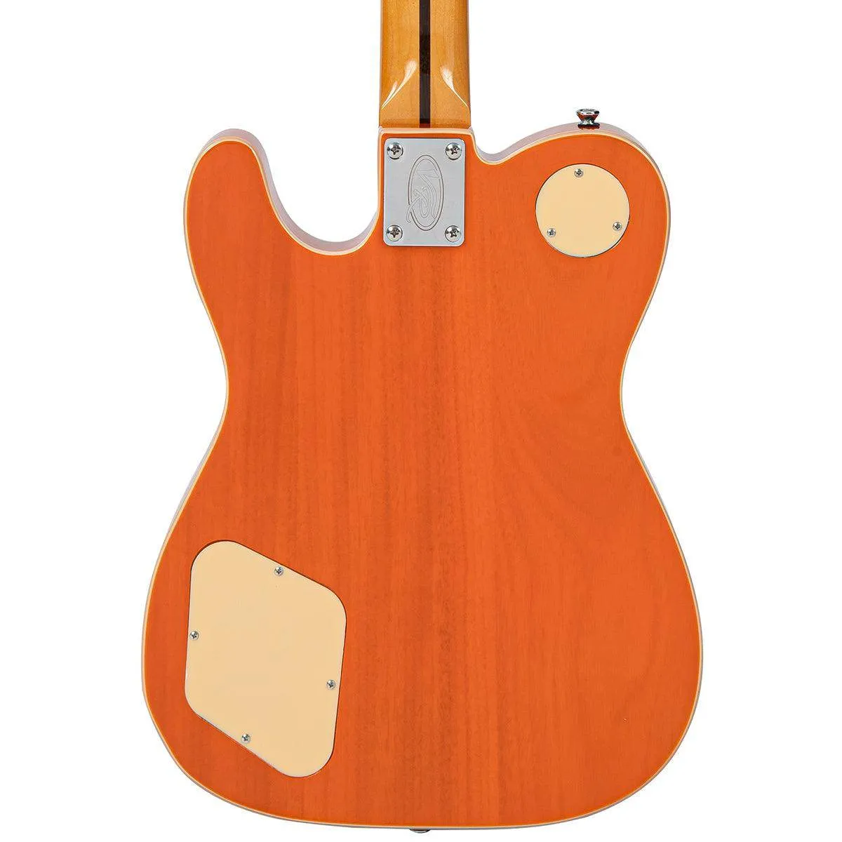 Vintage REVO Series 'Midline' Electric Guitar ~ Trans Orange