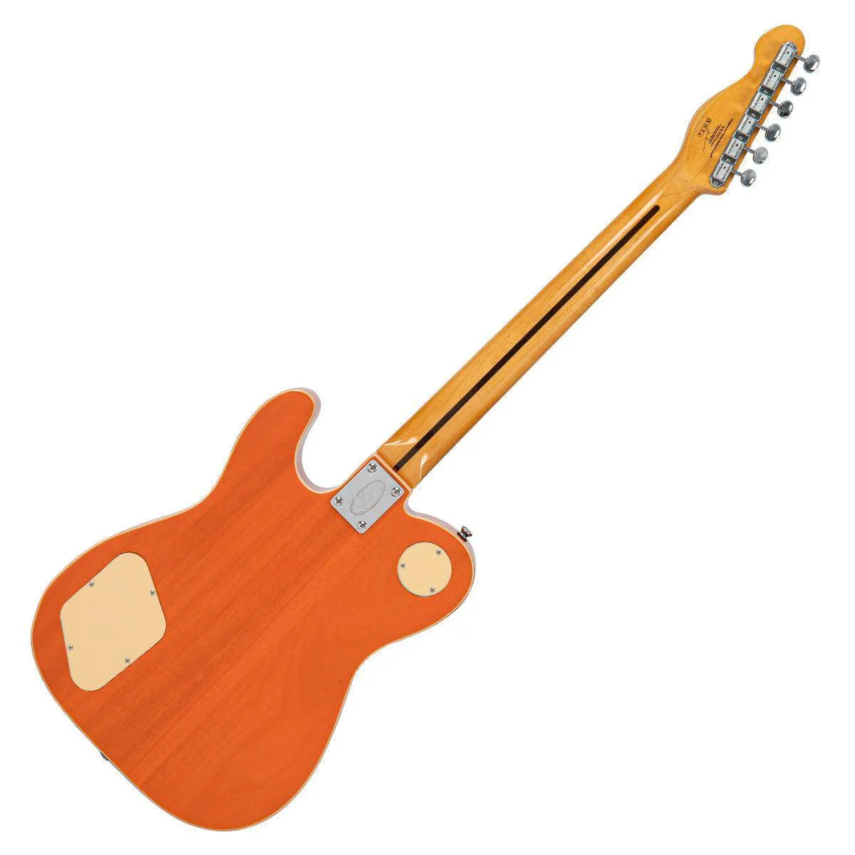 Vintage REVO Series 'Midline' Electric Guitar ~ Trans Orange