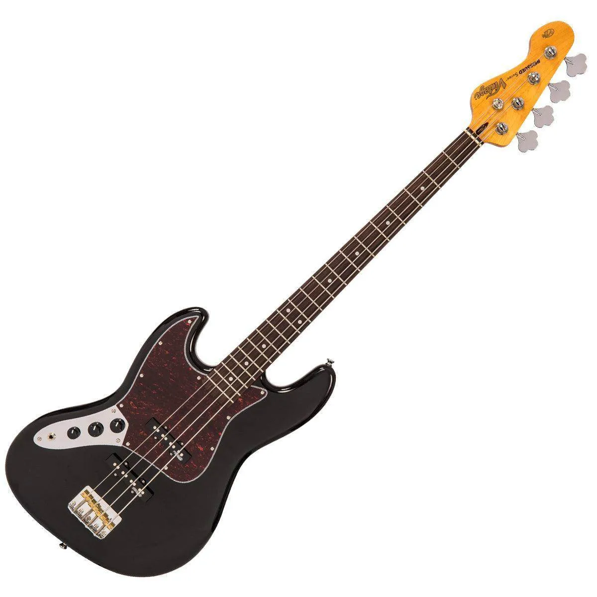 Vintage VJ74 ReIssued Bass ~ Boulevard Black ~ Left Hand