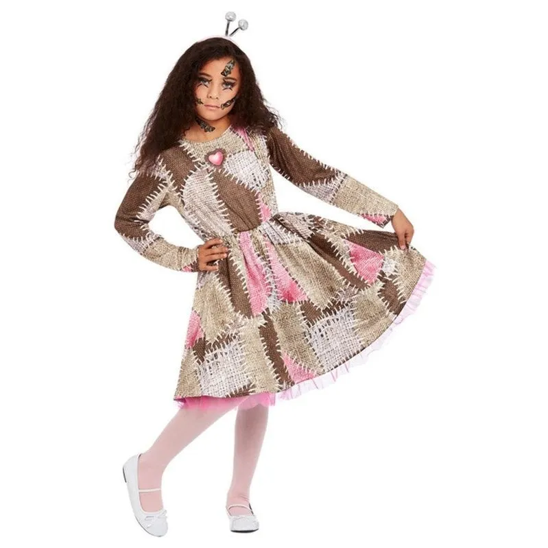 Voodoo Doll Costume, Brown, Child