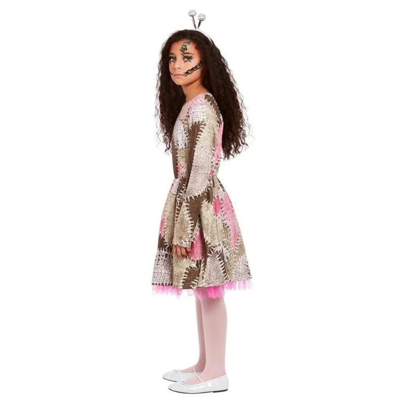 Voodoo Doll Costume, Brown, Child