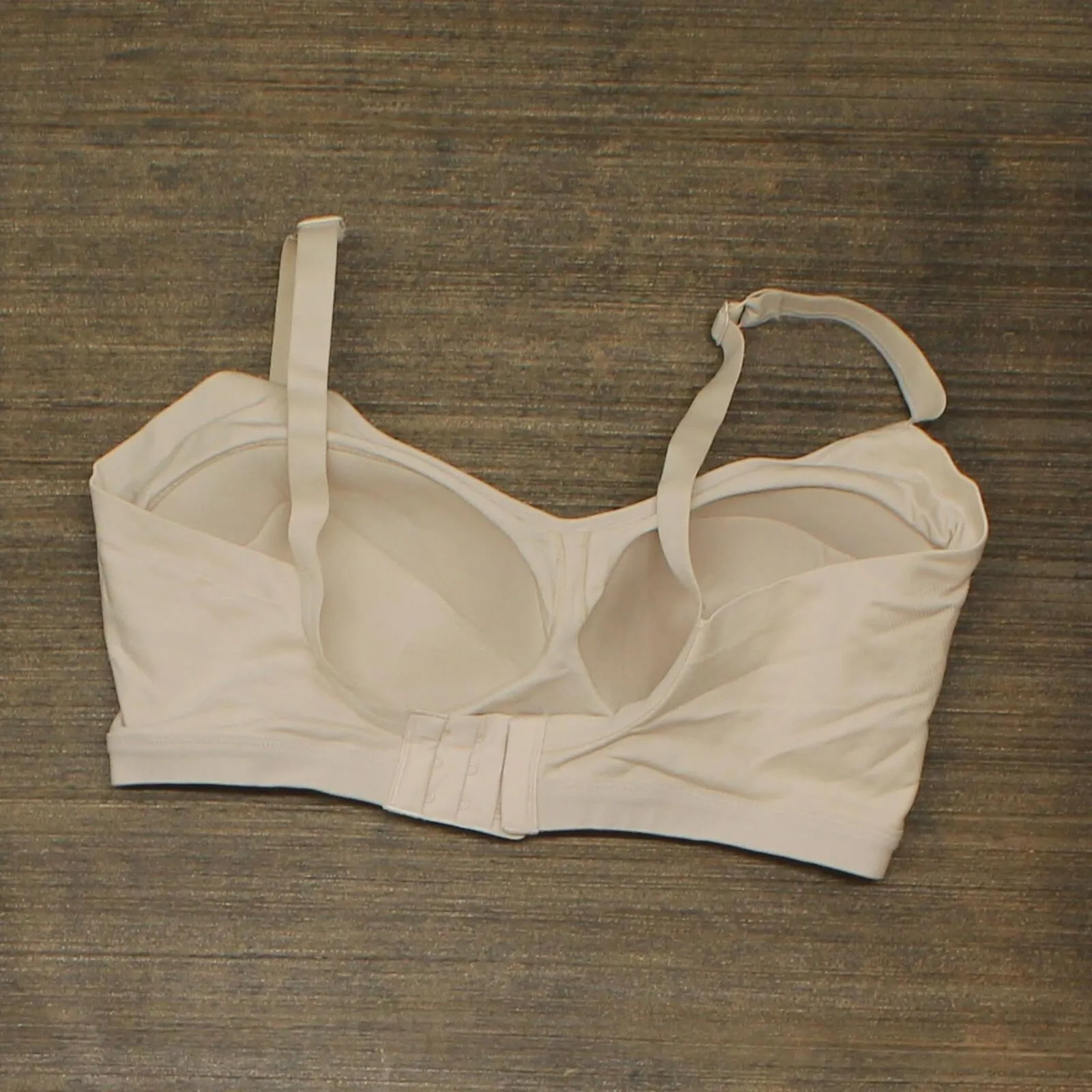 Warners Easy Does It Underarm-Smoothing Wireless Lightly Lined Bra Butterscoth L