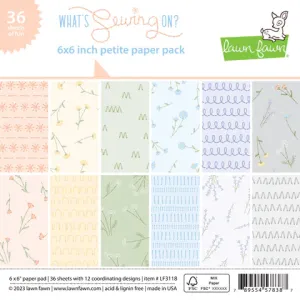 What’s Sewing On? 6x6 Paper Pack LF3118