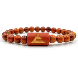 Wood Bracelet - Redwood