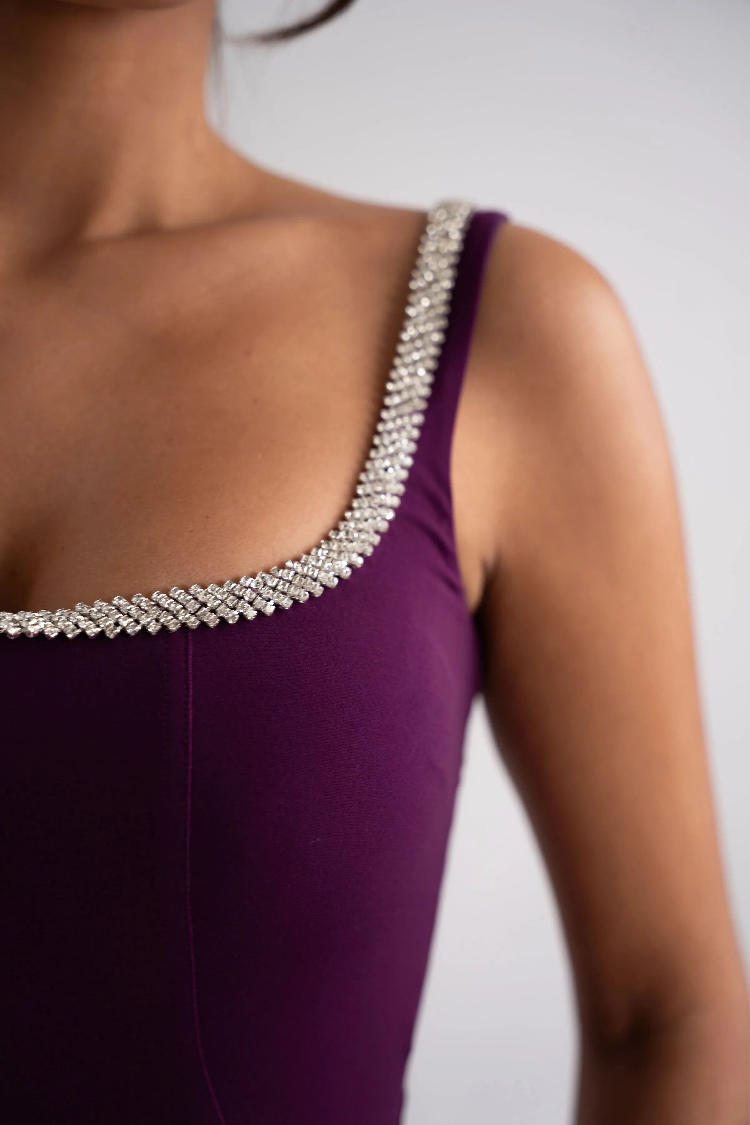 Yasmine Purple Dress
