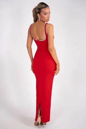 Yasmine Red Dress
