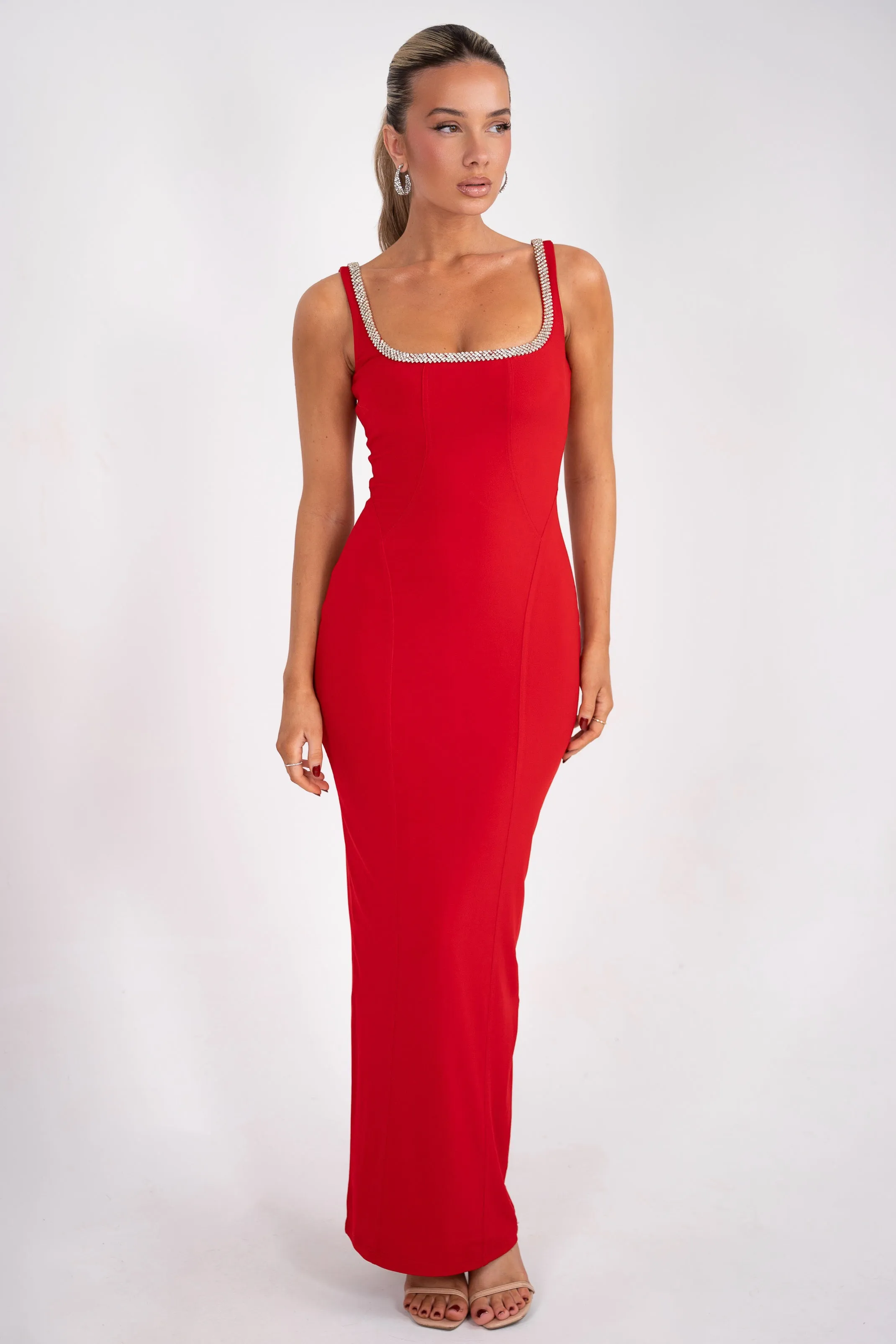 Yasmine Red Dress