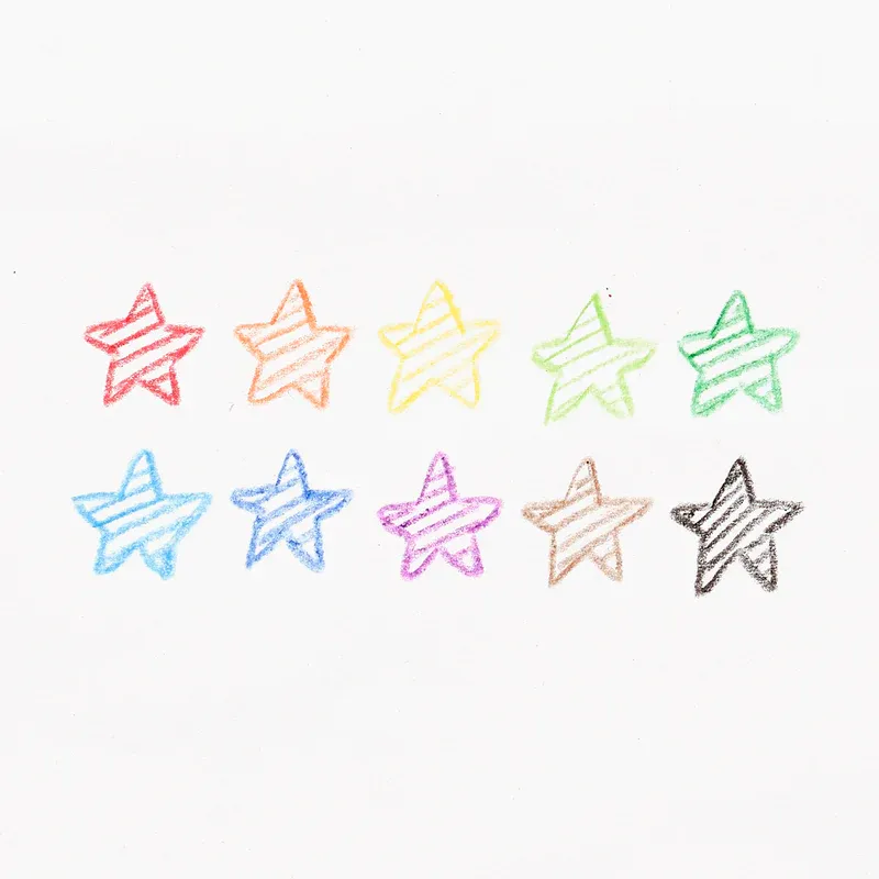 Yummy Yummy Scented Twist-Up Crayons - Set of 10