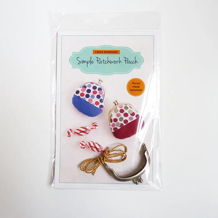 Zakka Workshop : Simple Patchwork Pouch Kit