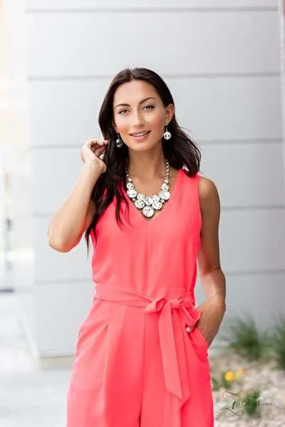 Zi Collection "Unpredictable" Necklace & Earrings Set